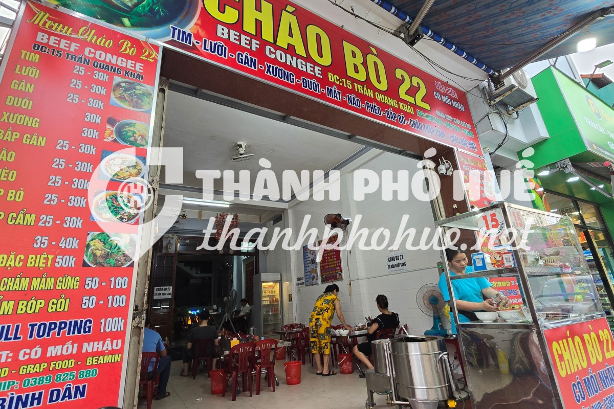 Cháo Bò 22